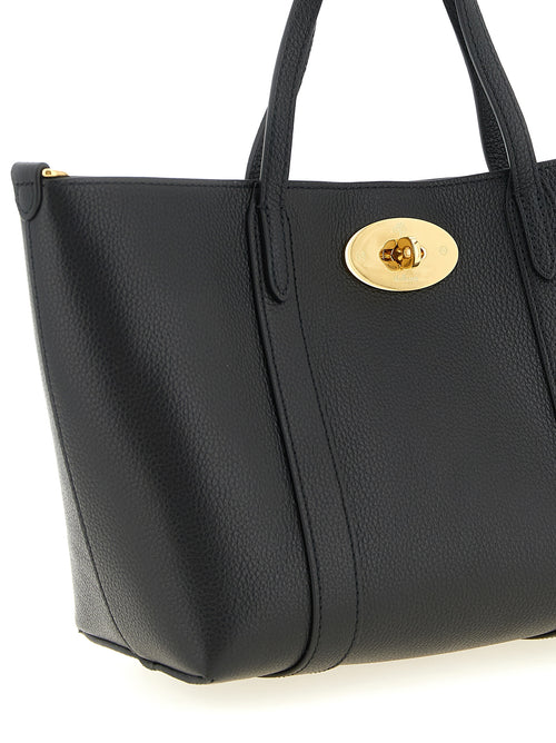 Mini Bayswater Black Calfskin Tote