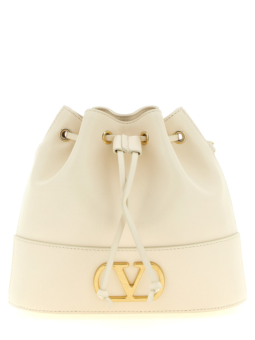 Mini Lamb Leather Bucket Bag