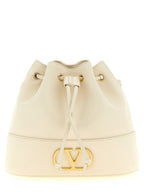 Mini Lamb Leather Bucket Bag