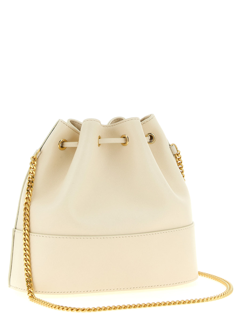 Mini Lamb Leather Bucket Bag