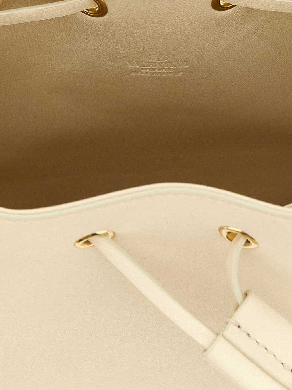 Mini Lamb Leather Bucket Bag