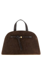 Brown Bovine Leather Romy Trunk Bag