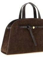 Brown Bovine Leather Romy Trunk Bag