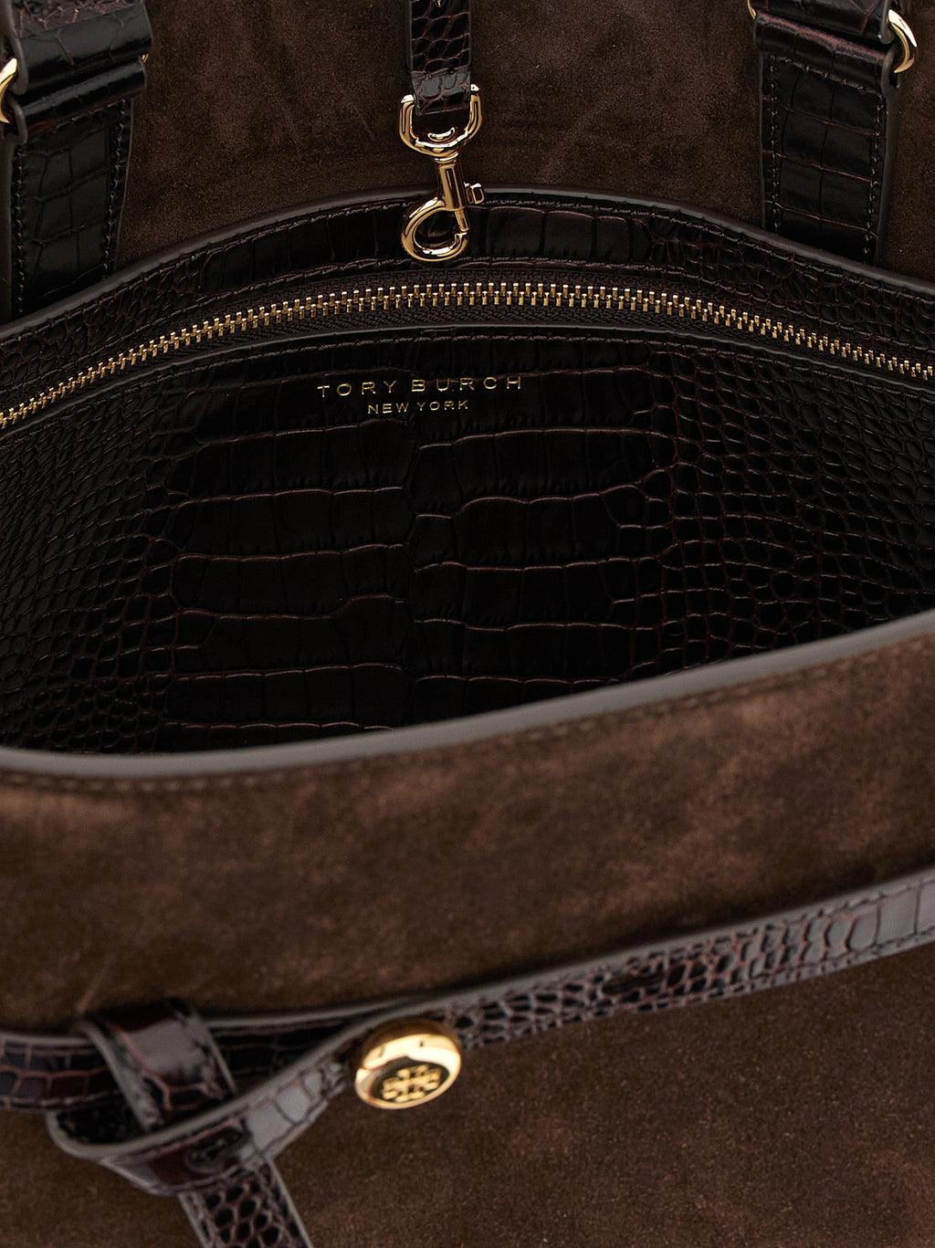 Brown Bovine Leather Romy Trunk Bag