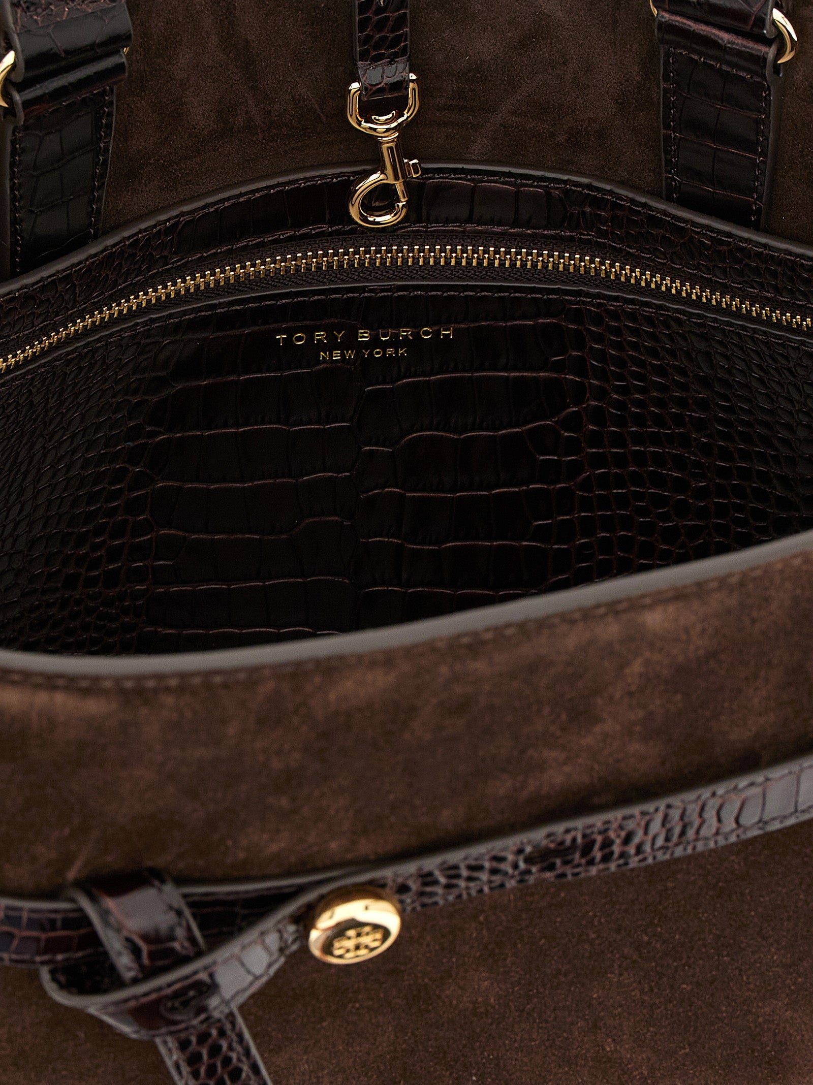 Brown Bovine Leather Romy Trunk Bag