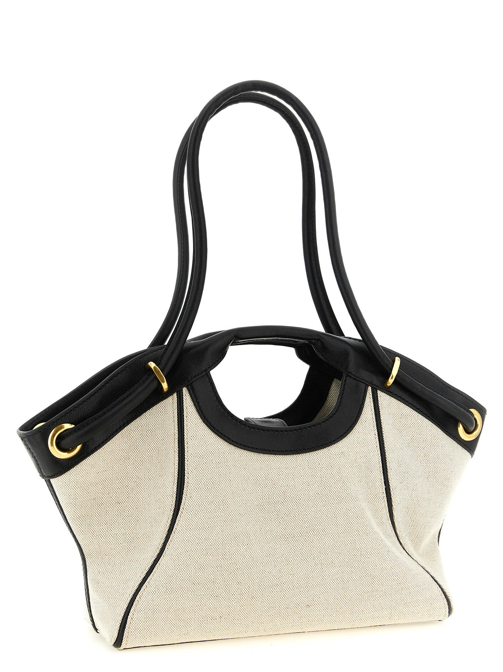 Bicolor Cotton Media Tote