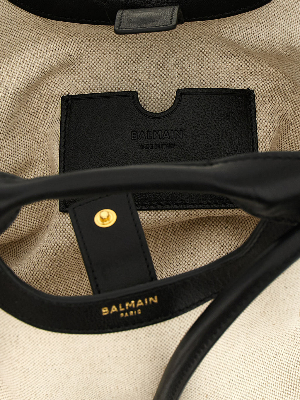 Bicolor Cotton Media Tote