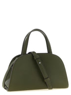 Small Hammered Brown Cow Leather Romy Trunk Bag