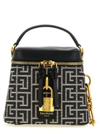 Polyester Jacquard Pulse Vanity Handbag