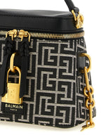 Polyester Jacquard Pulse Vanity Handbag