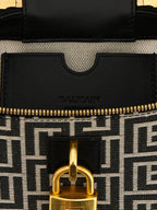 Polyester Jacquard Pulse Vanity Handbag