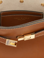 Petite Brown Cowhide Lee Radziwill Double Bag