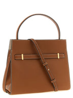 Small Double Bag Lee Radziwill Smooth Cowhide & Suede Bellows