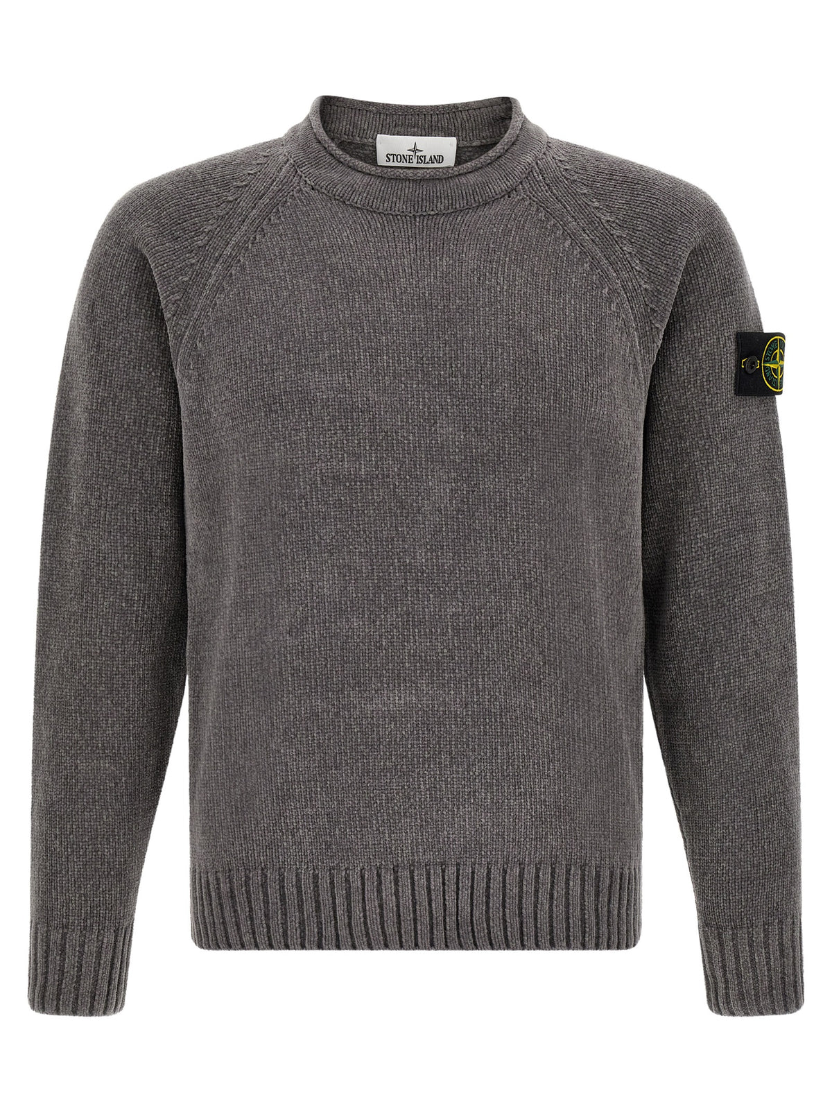 Fine Mouliné Cotton Chenille Cardigan
