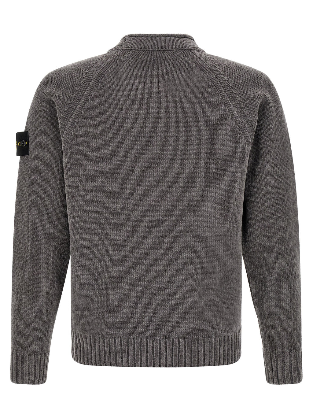 Fine Mouliné Cotton Chenille Cardigan