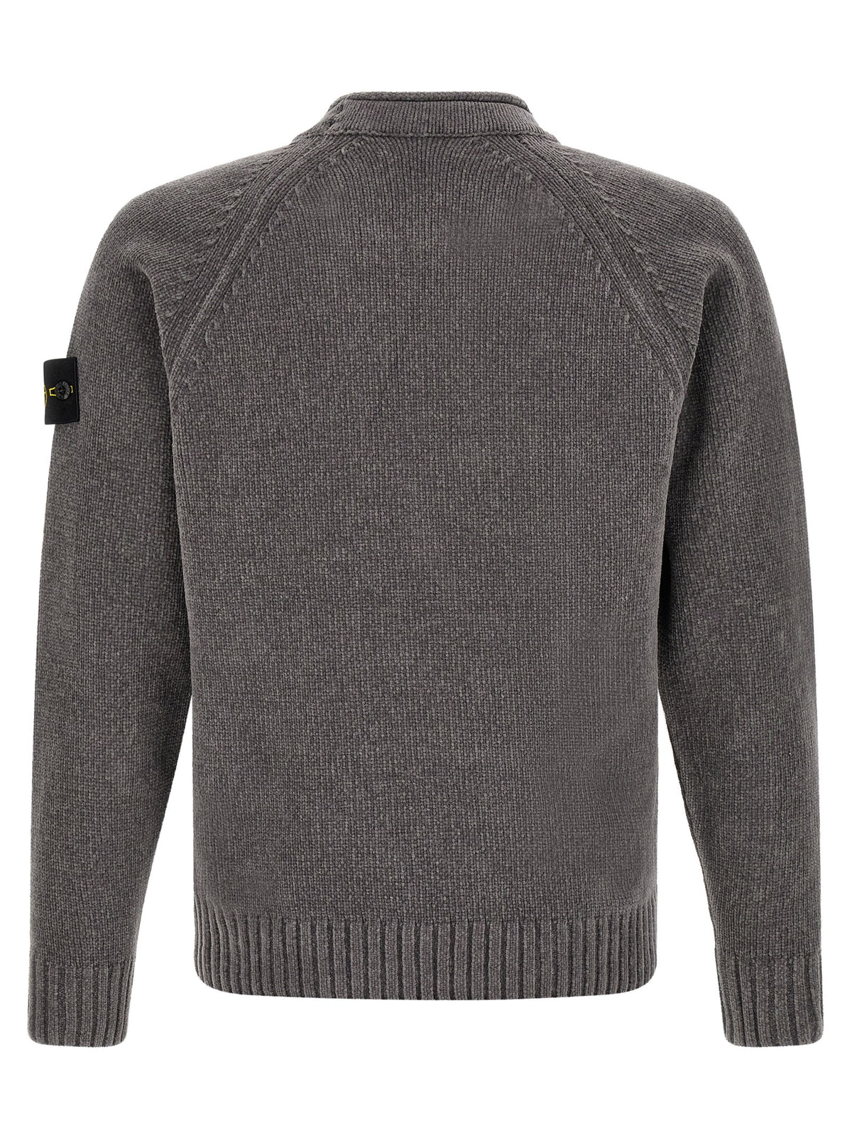 Fine Mouliné Cotton Chenille Cardigan