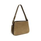 Suede Romy Shoulder Bag