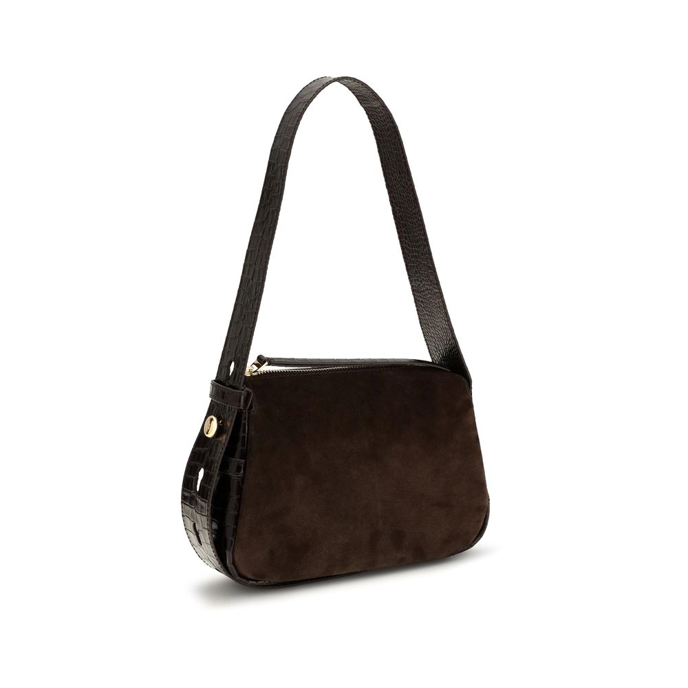 Small Romy Suede Shoulder Bag