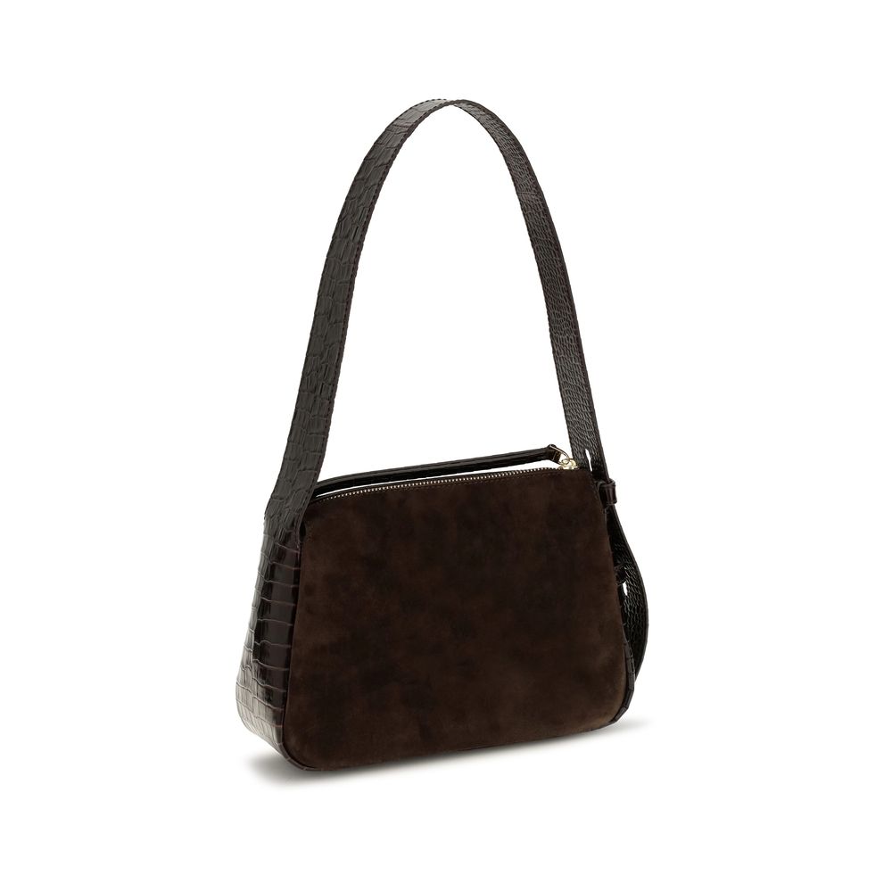 Small Romy Suede Shoulder Bag