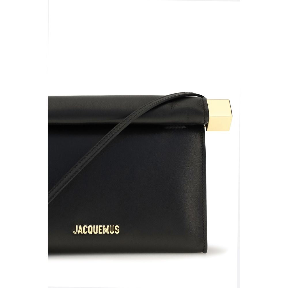 Rond Carré Leather Shoulder Bag
