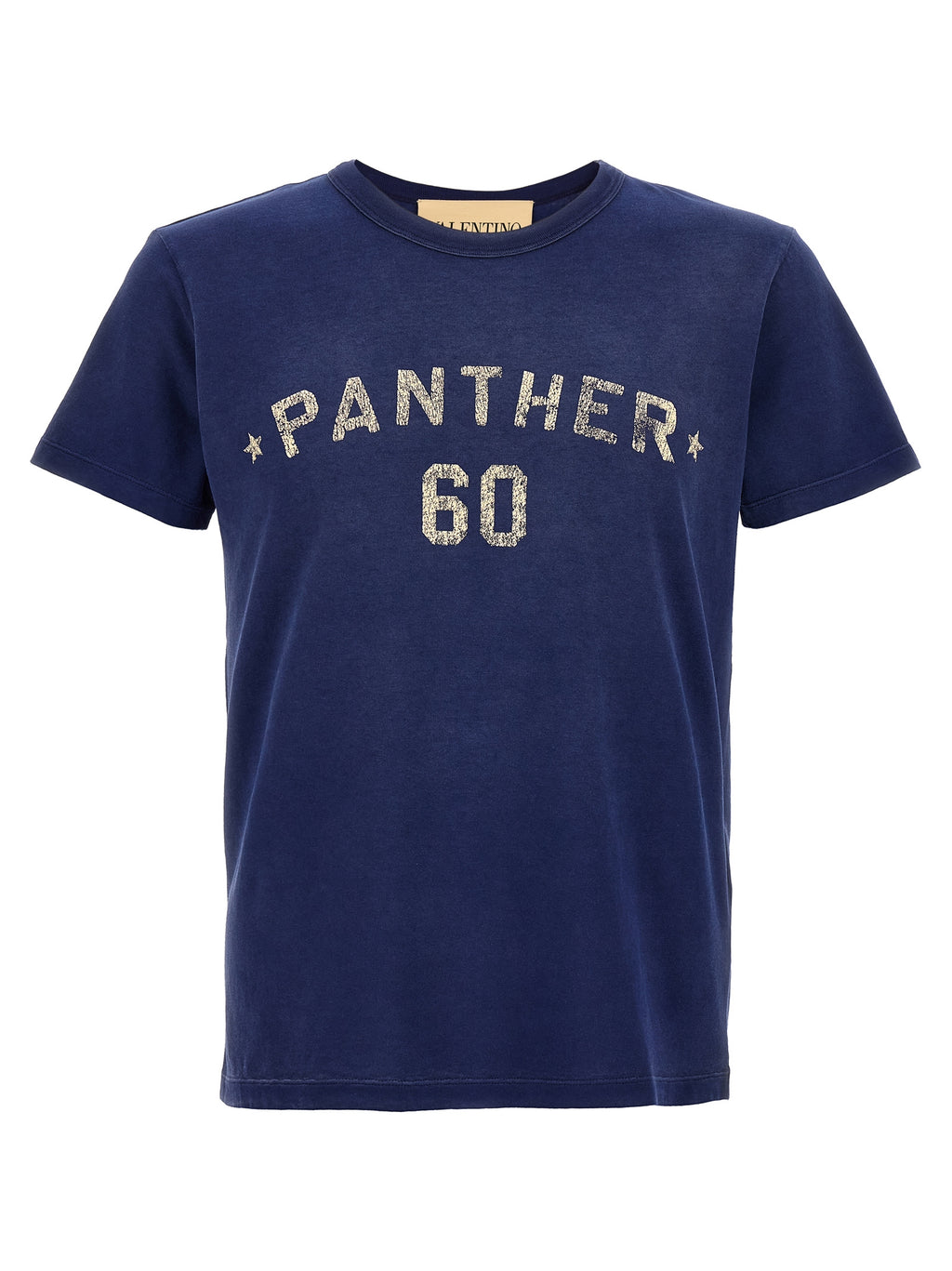 Blue Cotton Panther T-Shirt
