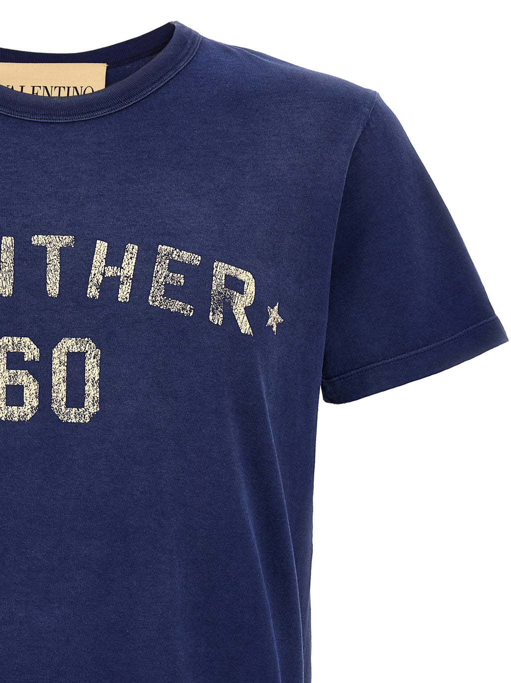 Blue Cotton Panther T-Shirt
