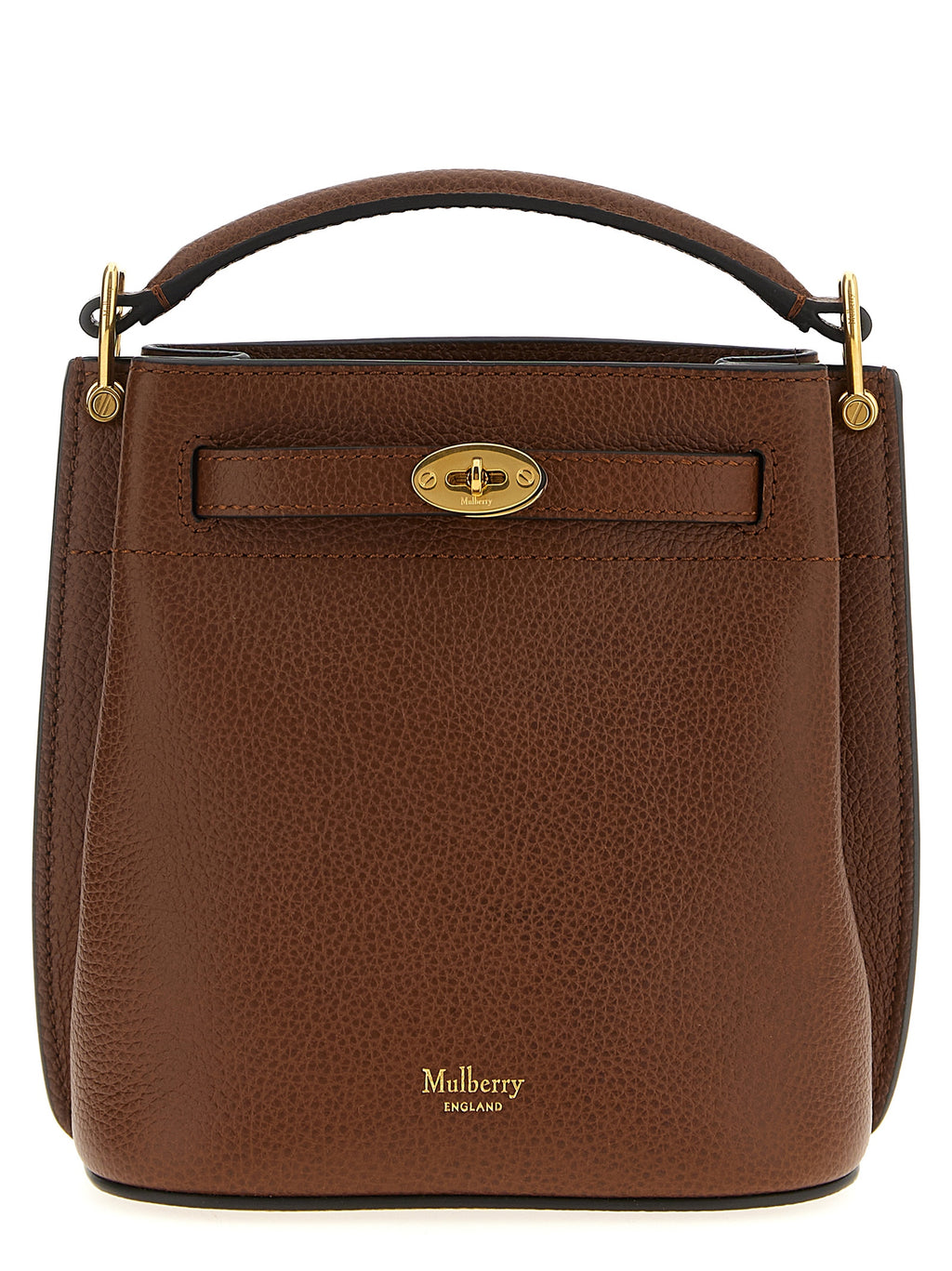 Mini Hammered Calfskin Islington Bucket Bag
