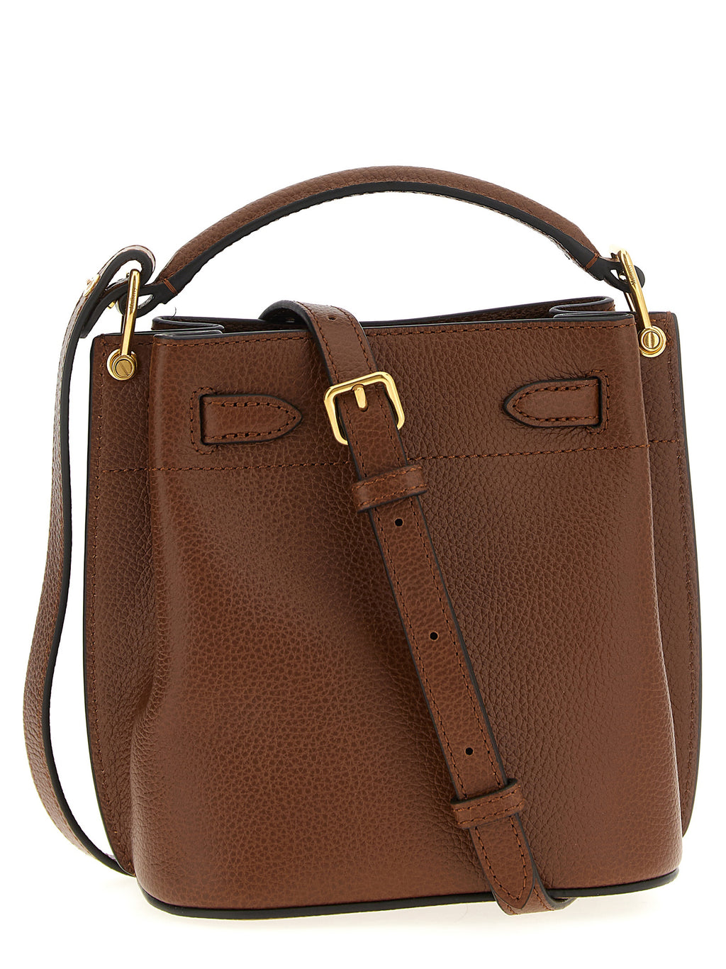 Mini Hammered Calfskin Islington Bucket Bag