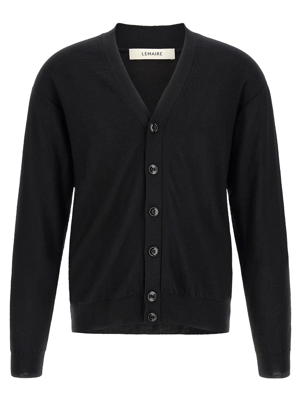 Wool Blend Relaxed Twisted Cardigan