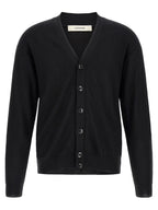 Wool Blend Relaxed Twisted Cardigan