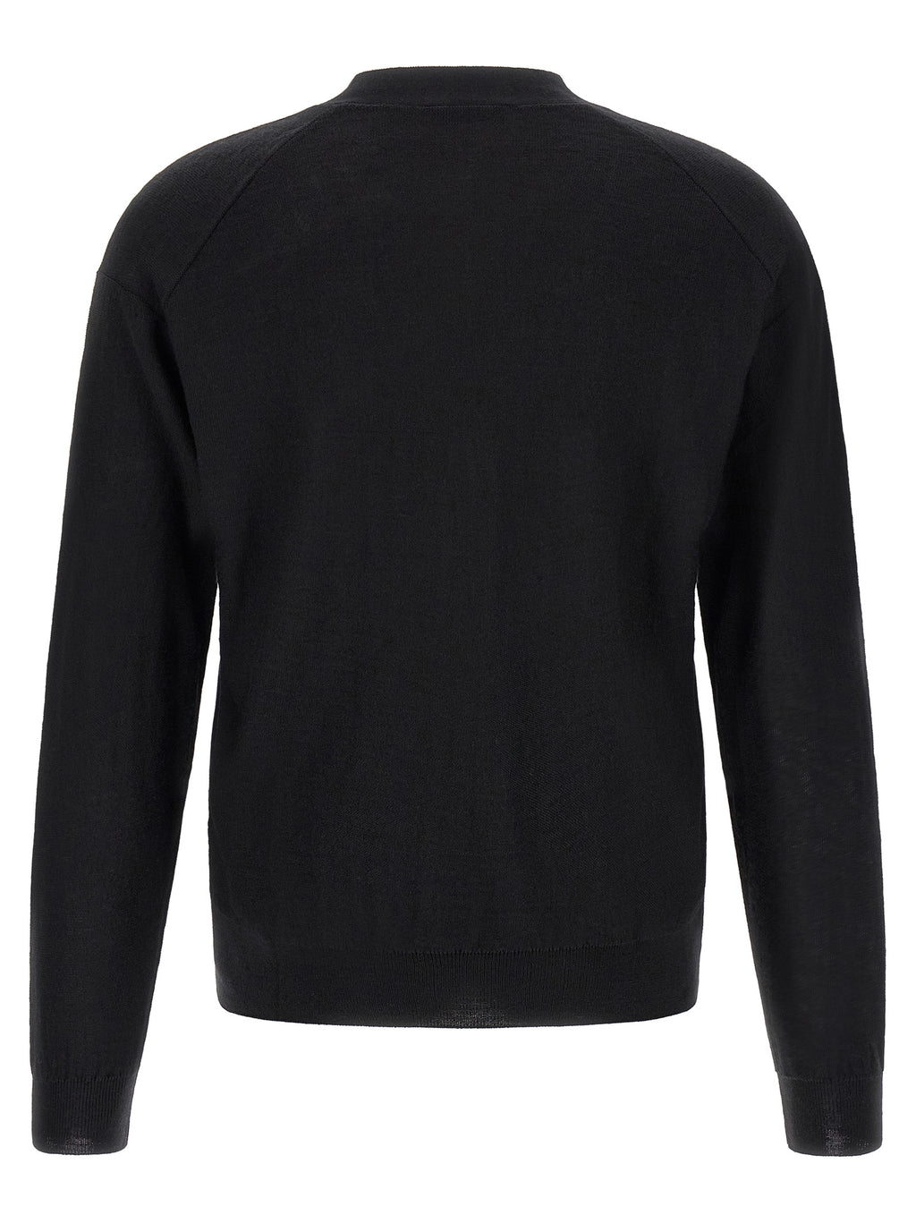 Wool Blend Relaxed Twisted Cardigan