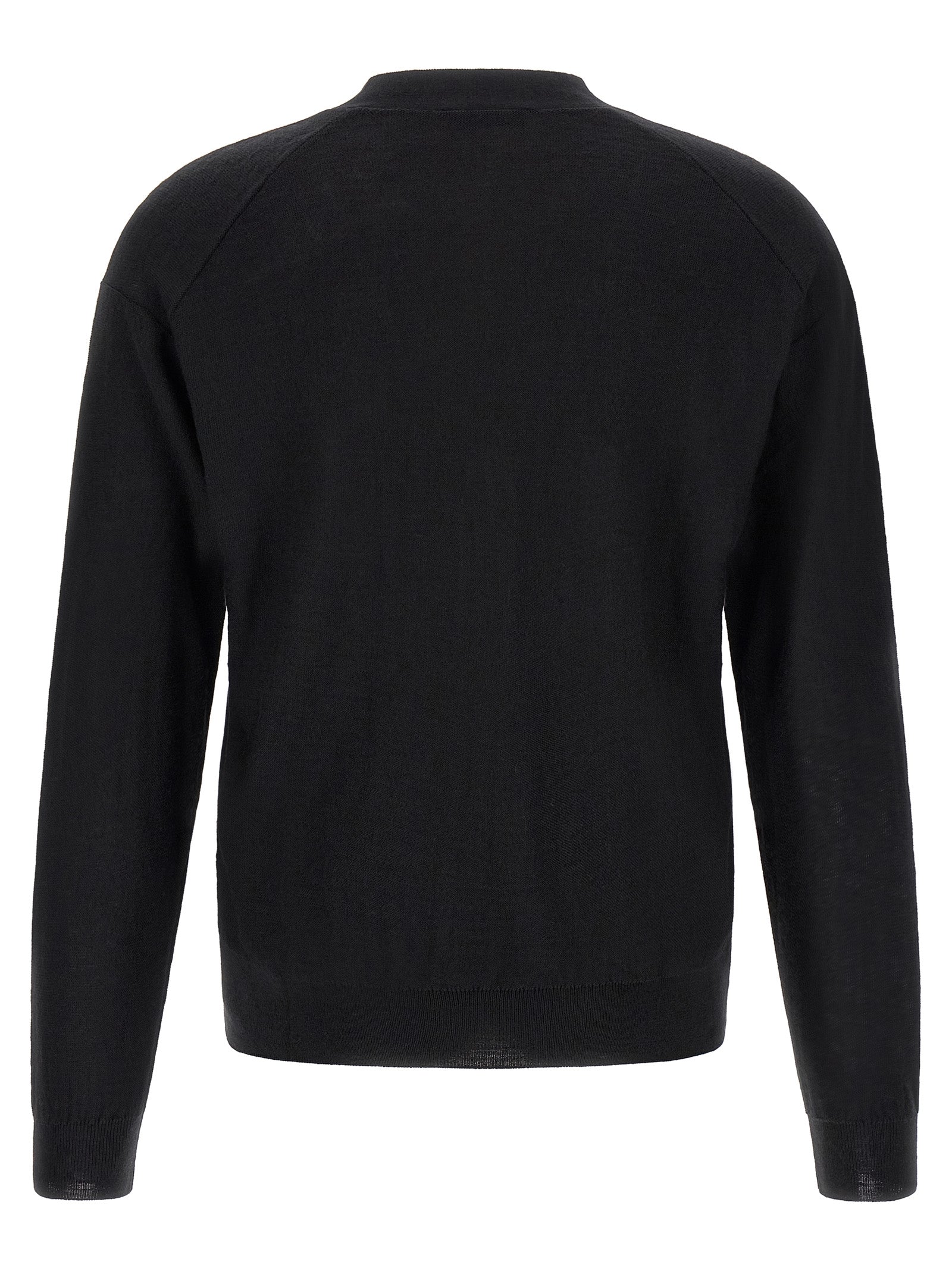 Wool Blend Relaxed Twisted Cardigan