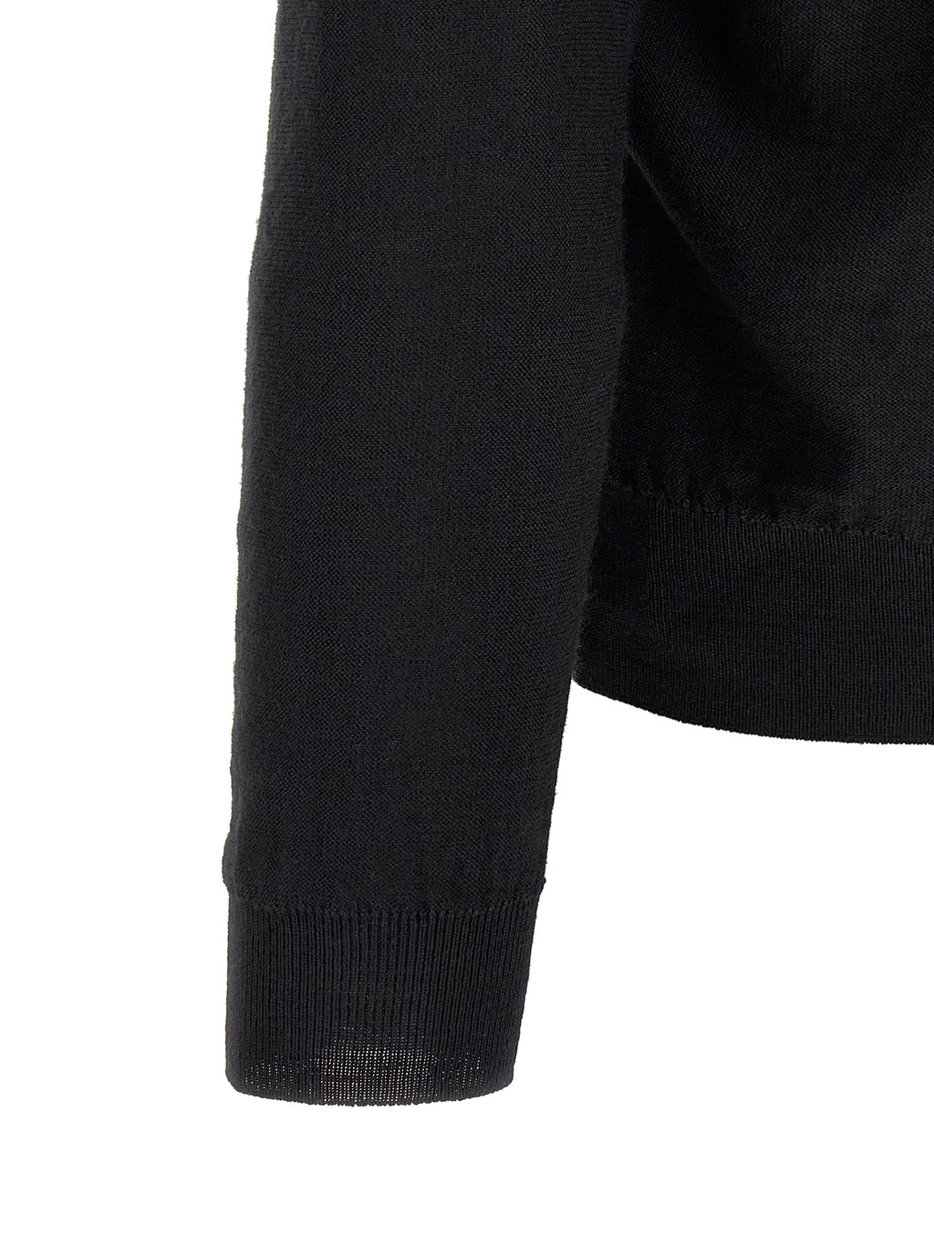 Wool Blend Relaxed Twisted Cardigan