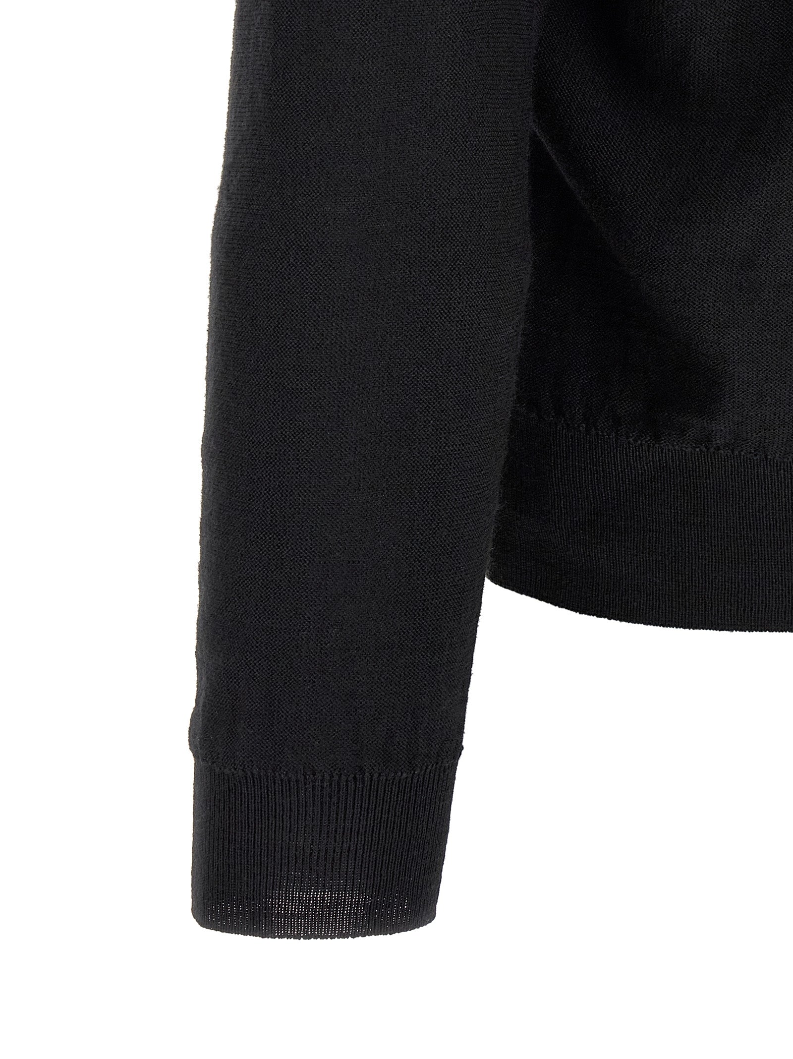 Wool Blend Relaxed Twisted Cardigan