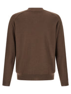 Relaxed Twisted Fine Wool Cardigan