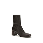Stretch Lambskin Ankle Boots