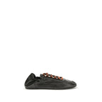 Aged Nappa Leather Chunky Sneakers
