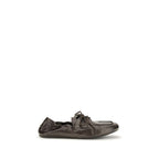Brown Calf Leather Slip-On Loafers