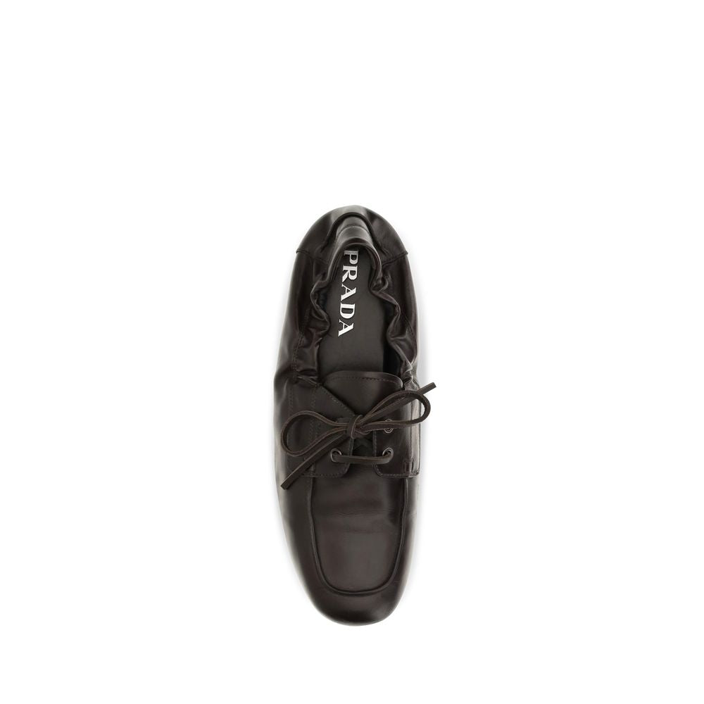 Brown Calf Leather Slip-On Loafers