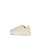 Oversized Pebbled Leather Chunky Sneakers