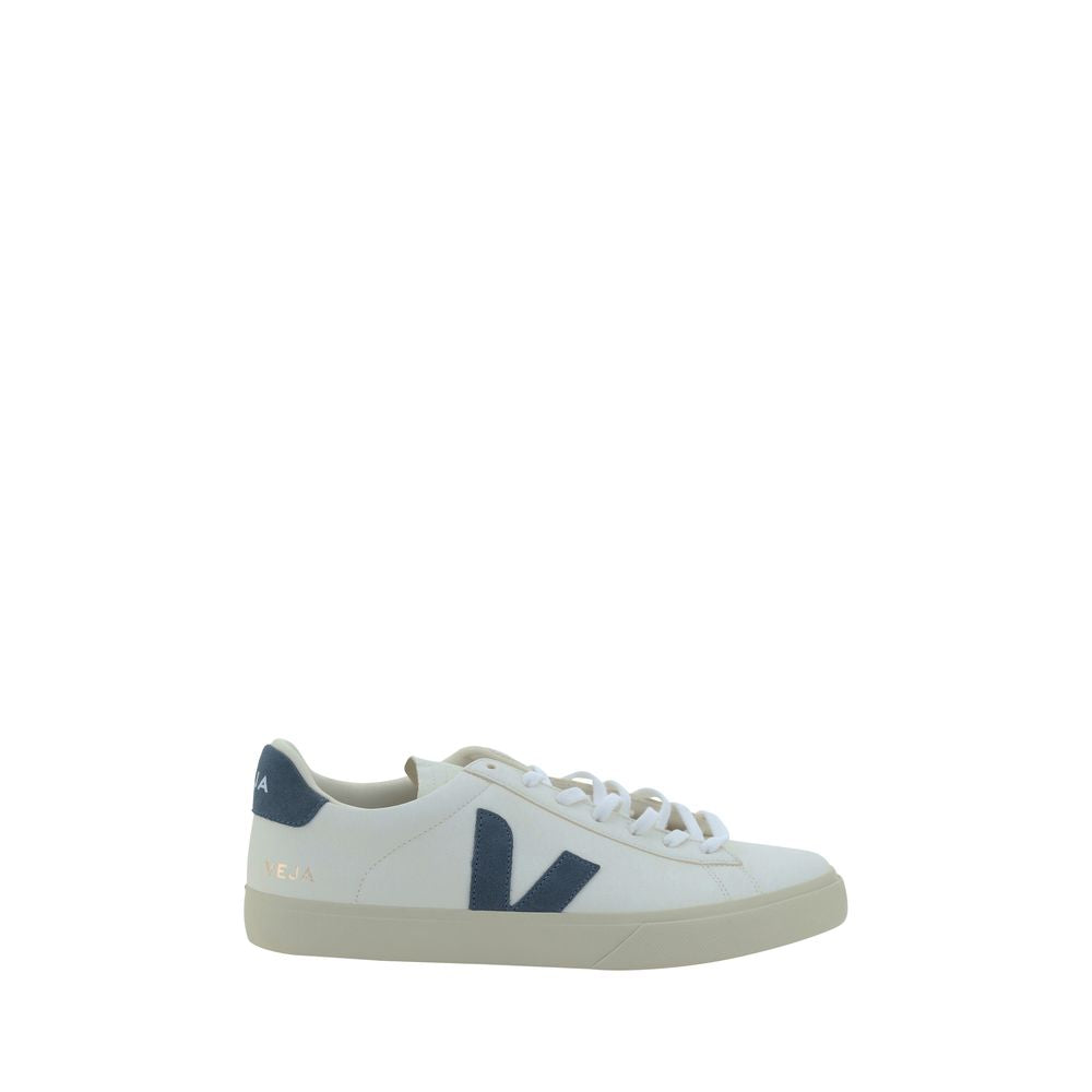 White Calf Leather Sneakers