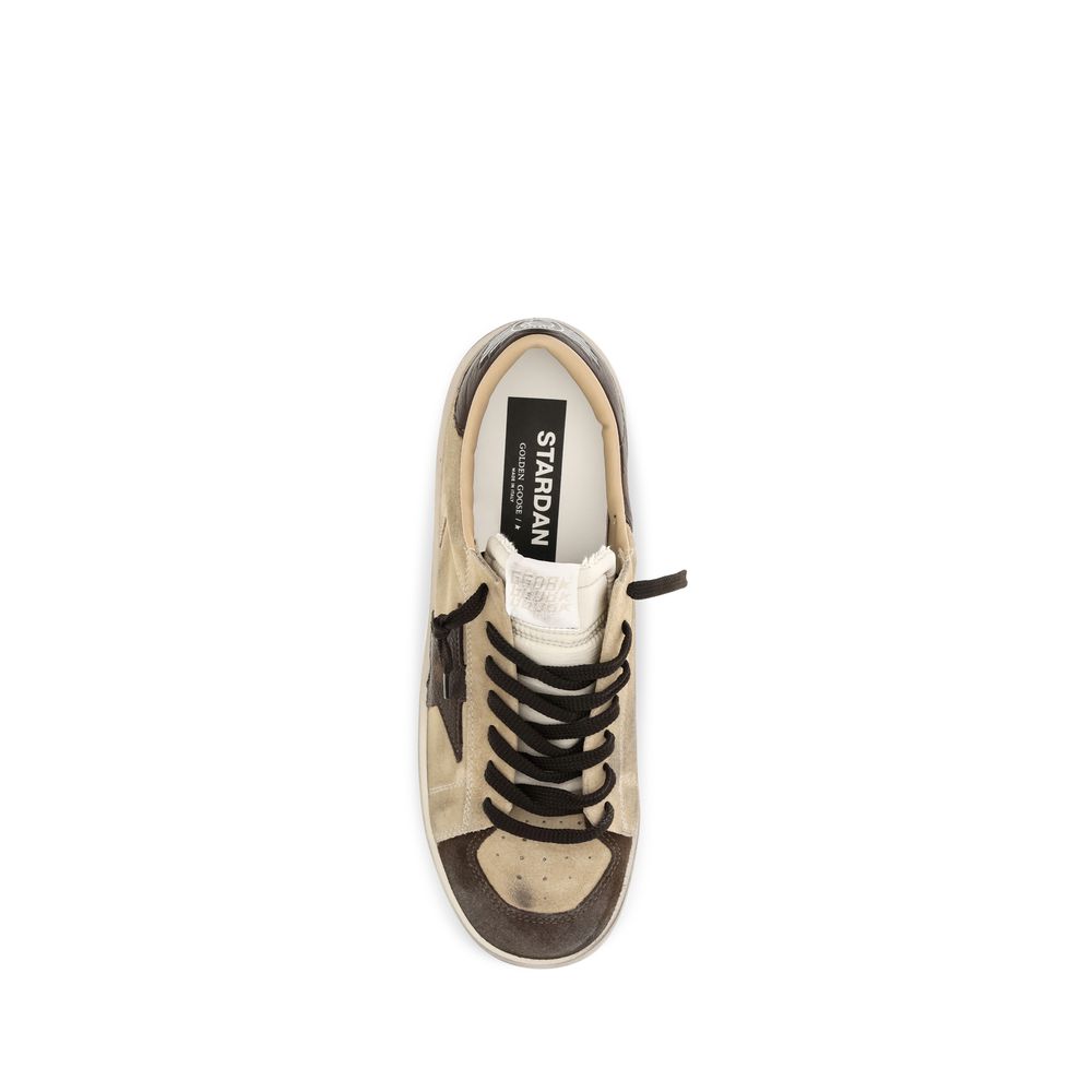 Stardan Beige Calf Leather Sneakers