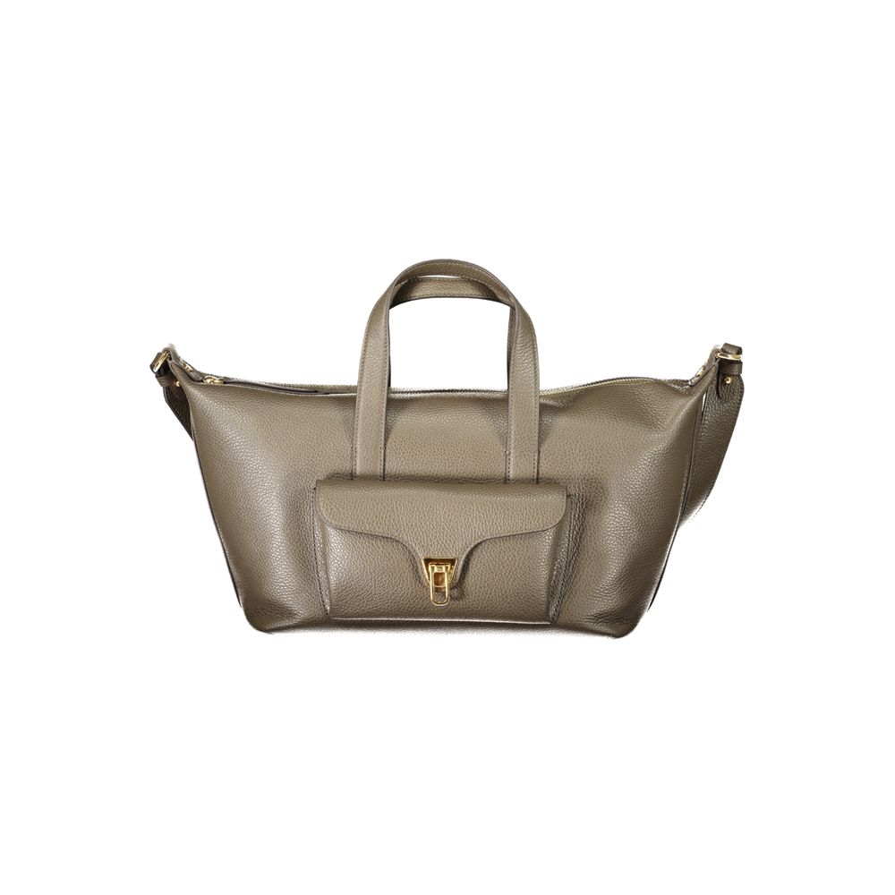 Brown Leather Beat Generation Bag