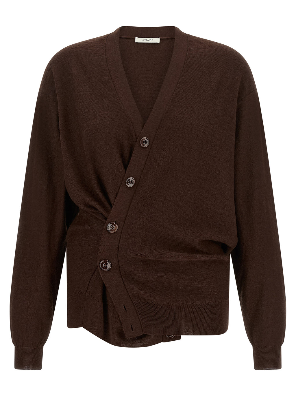 Bordeaux Wool Cardigan