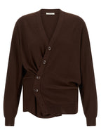 Bordeaux Wool Cardigan