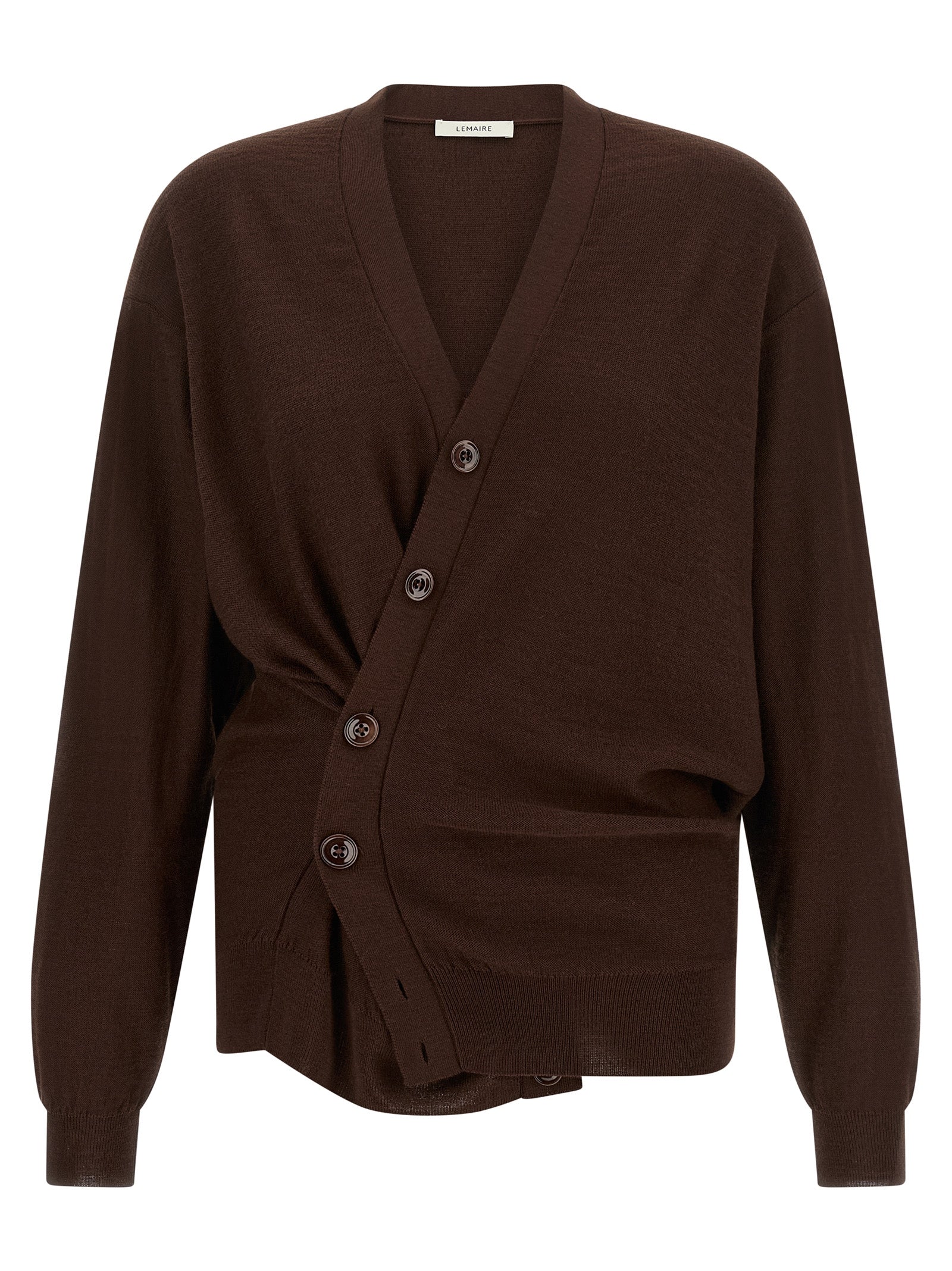 Bordeaux Wool Cardigan
