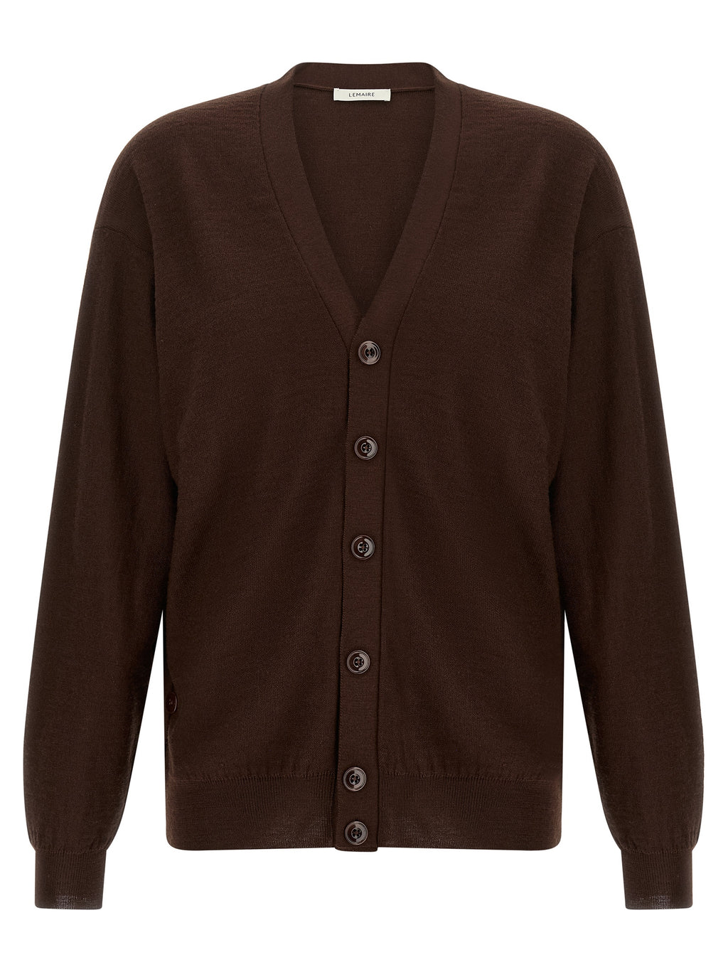 Bordeaux Wool Cardigan