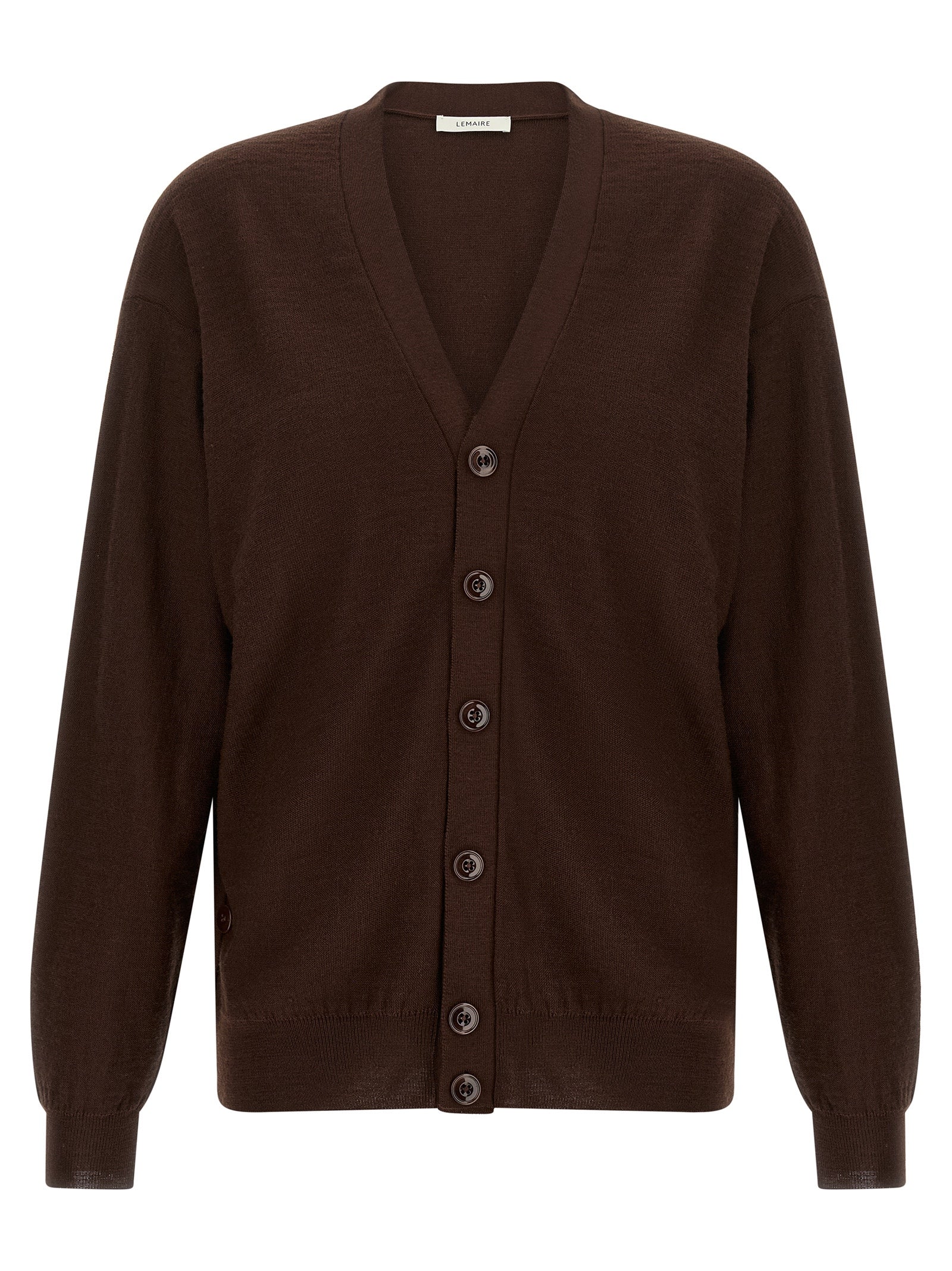 Bordeaux Wool Cardigan