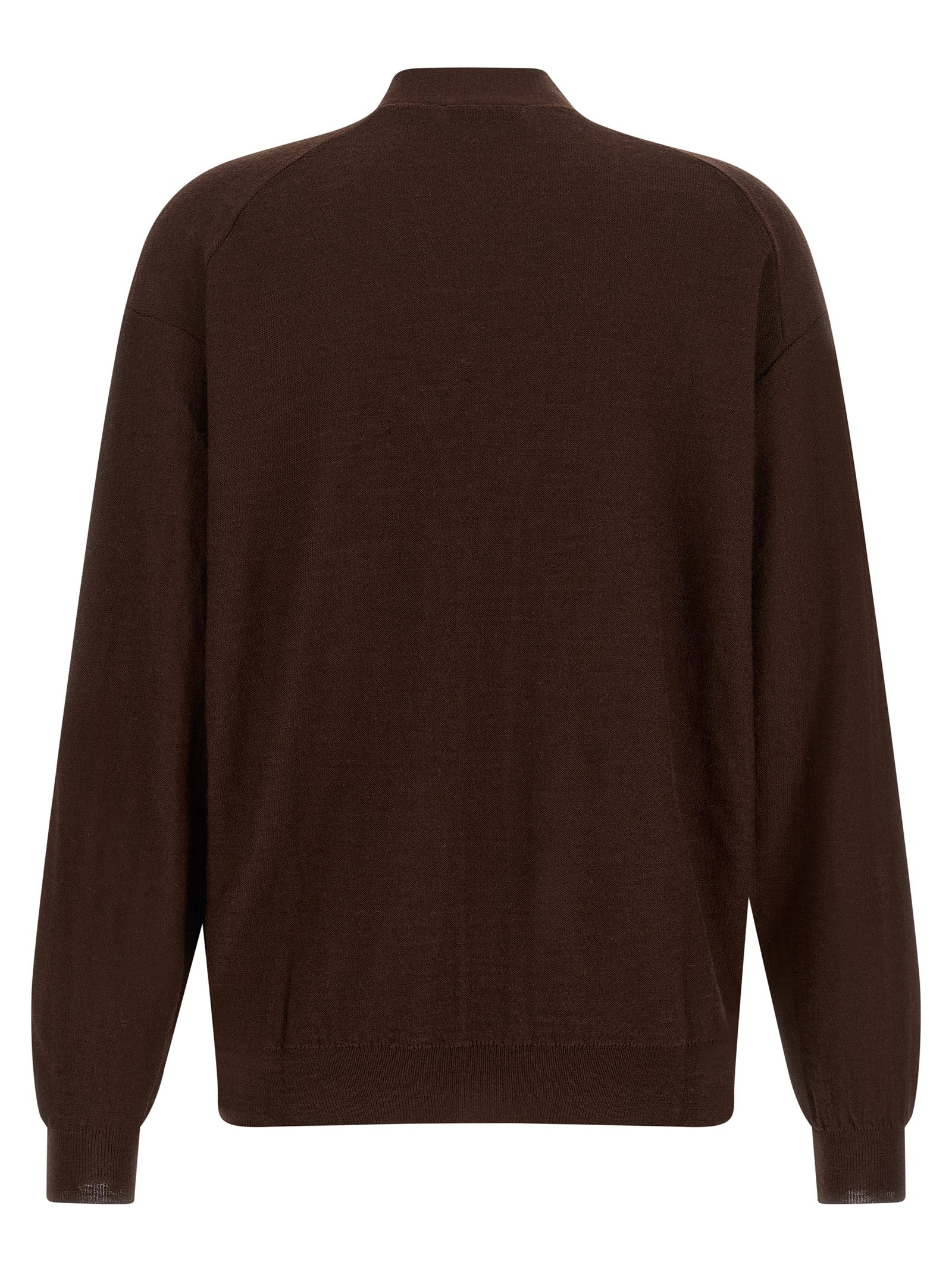 Bordeaux Wool Cardigan