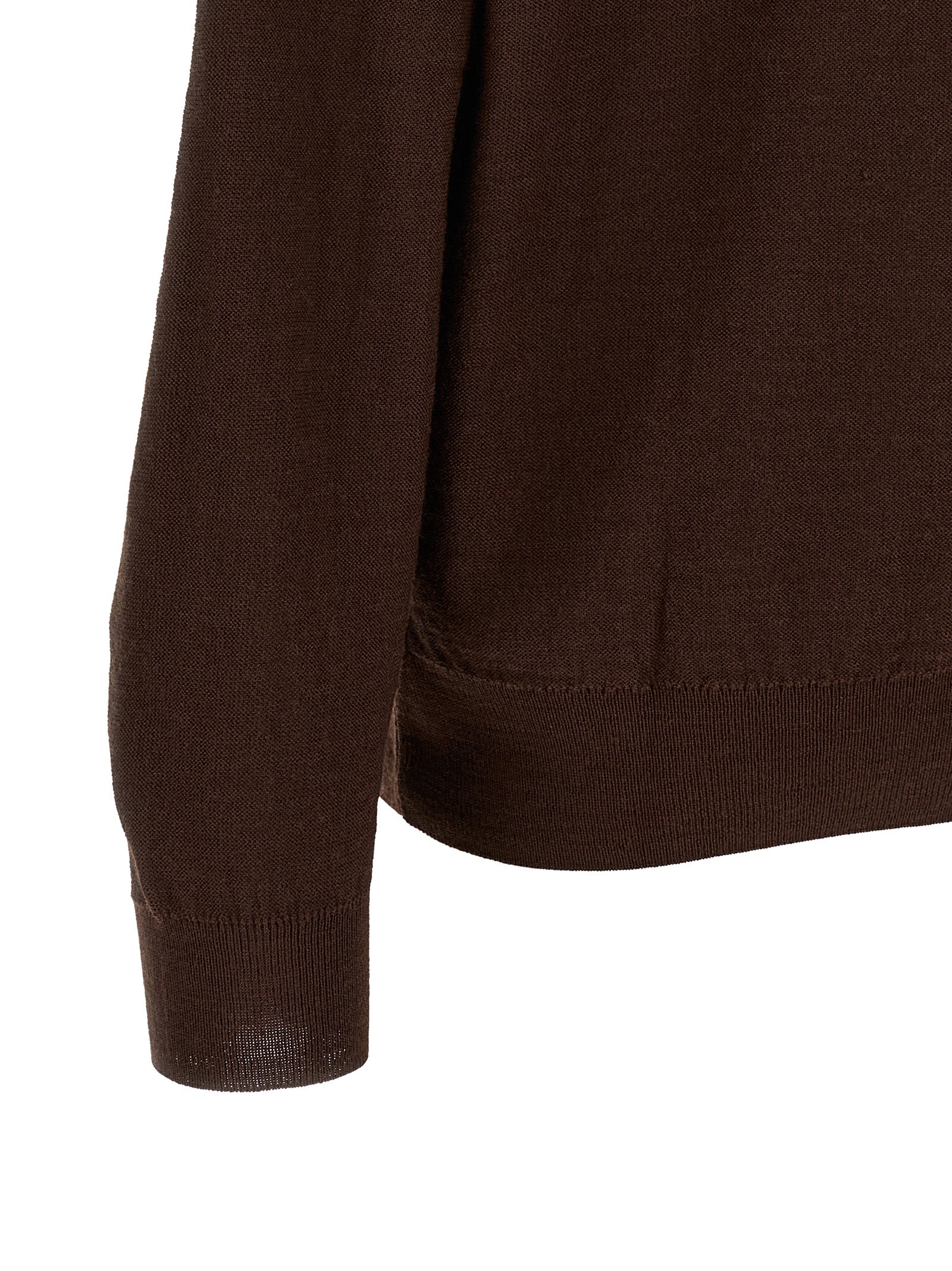 Bordeaux Wool Cardigan